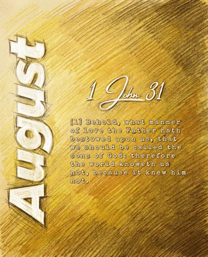 August chapter artwork