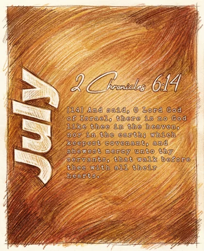 July chapter artwork
