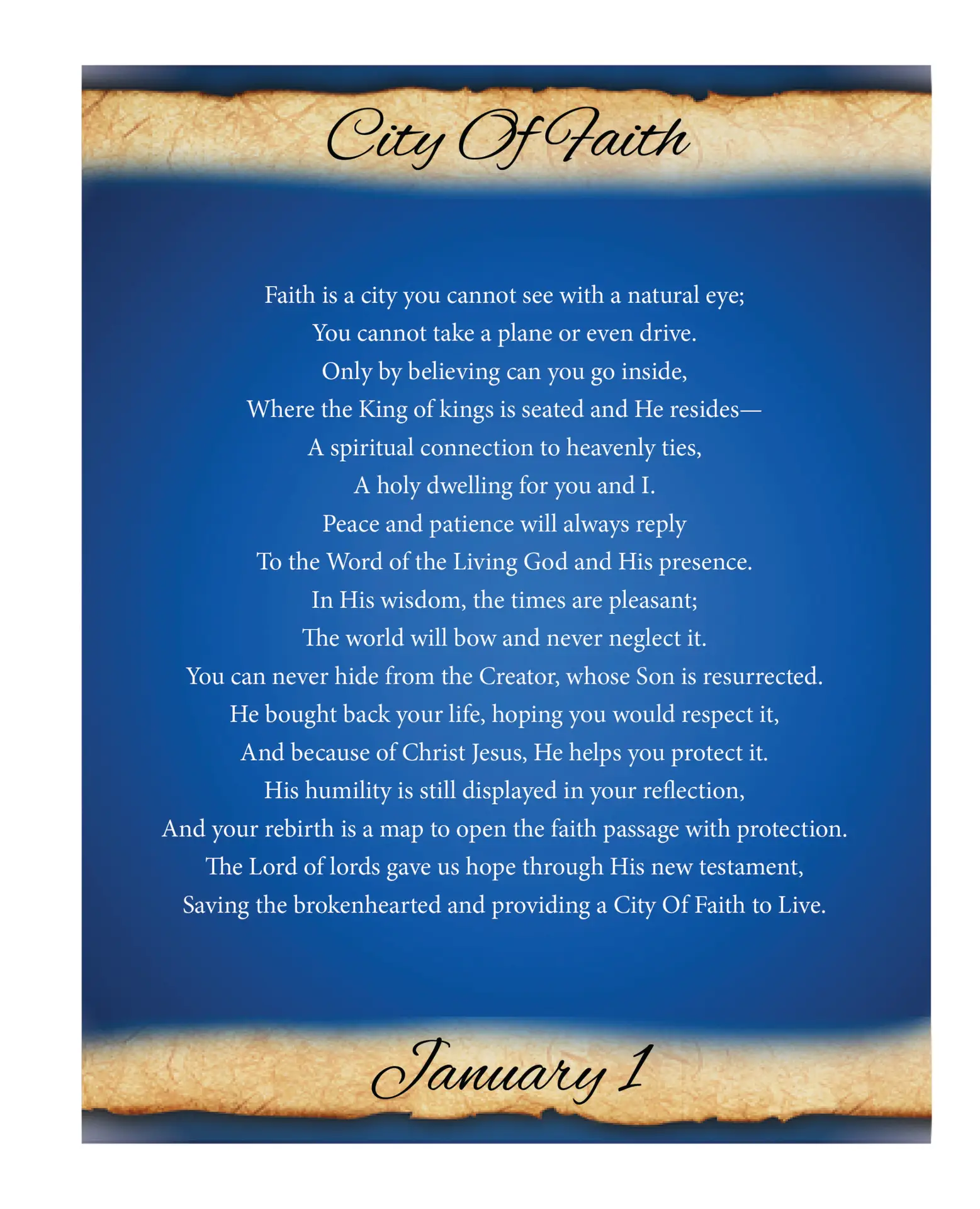 January poem from Where God’s Love Found Me poetry devotional