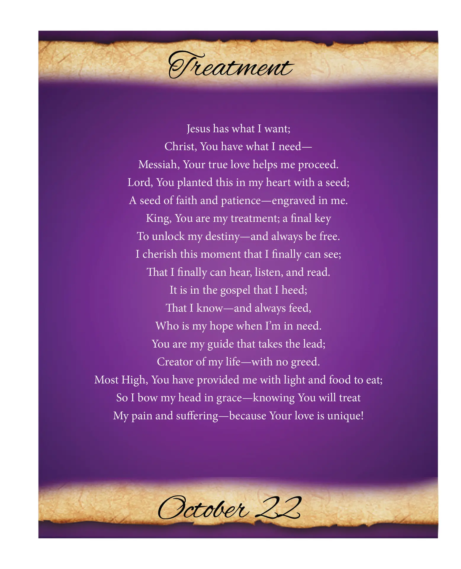 October poem from Where God’s Love Found Me poetry devotional