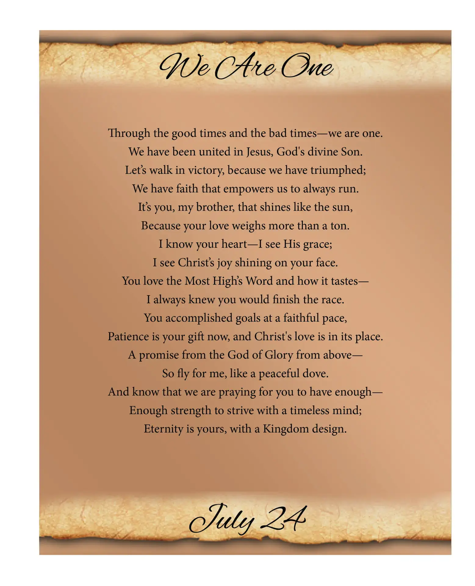 July poem from Where God’s Love Found Me poetry devotional